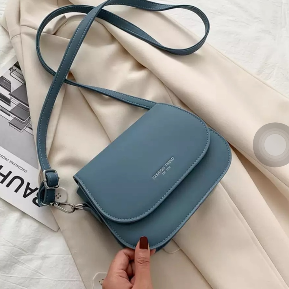 Blue Crossbody Bag